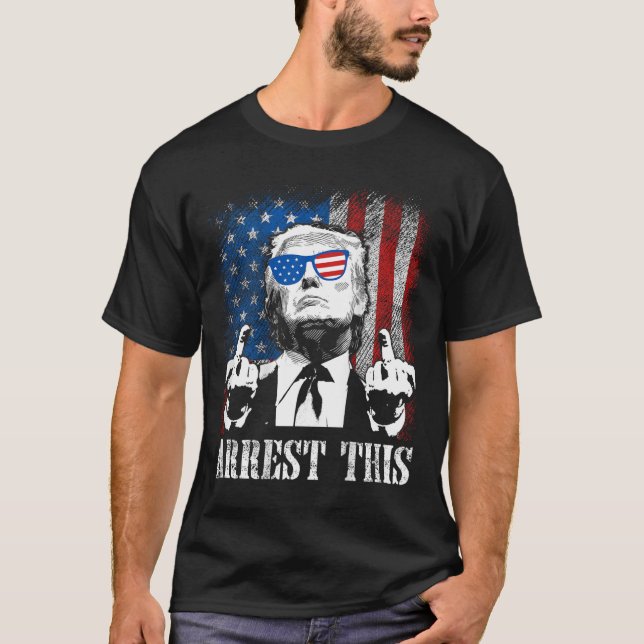 Tillbaka) Grip den här trumpen 2024 amerikanska Fl T Shirt (Framsida)
