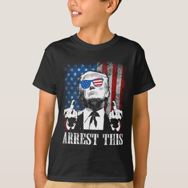 Tillbaka) Grip den här trumpen 2024 amerikanska Fl T Shirt (Framsida)