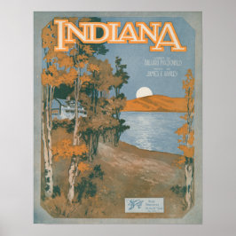 Tillbaka hem igen i Indiana Poster