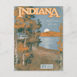 Tillbaka hem igen i Indiana Vykort