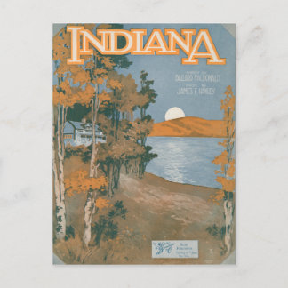 Tillbaka hem igen i Indiana Vykort