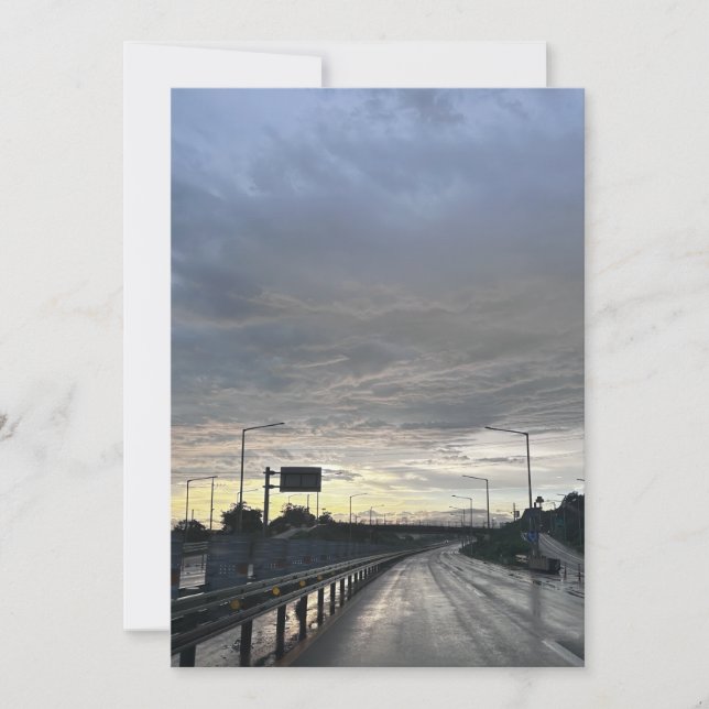 Tillbaka hem inbjudningar (Framsida)