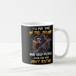 (tillbaka) Lägg dig i bagaget och hjälp folk att s Kaffemugg