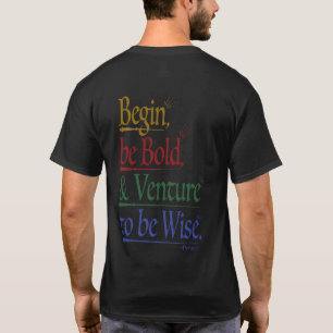 Tillbaka - Magic Horace Quote Unisex Tee