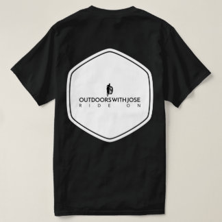 Tillbaka MTB Ride på T-Shirt