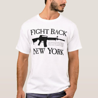 Tillbaka New York för slagsmål dräkt T-shirt