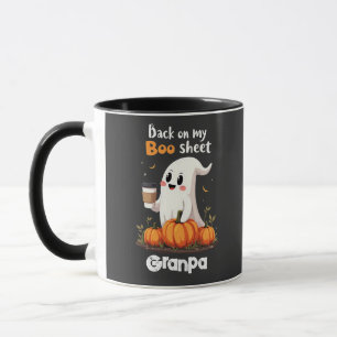 Tillbaka på min Boo Lakan Funny Halloween Boo Ghos Mugg