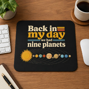 Tillbaka på min tid nio planeter inklusive Pluto r Musmatta