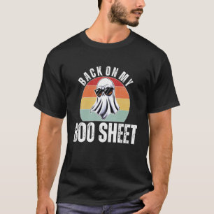 Tillbaka på mitt Boo-ark Roligt spöke Halloween La T Shirt