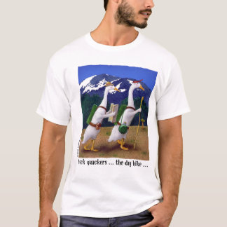 Tillbaka quackers… dagvandringen… tee shirt