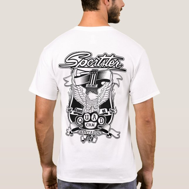 (Tillbaka) Sportster pride, T Shirt (Baksida)