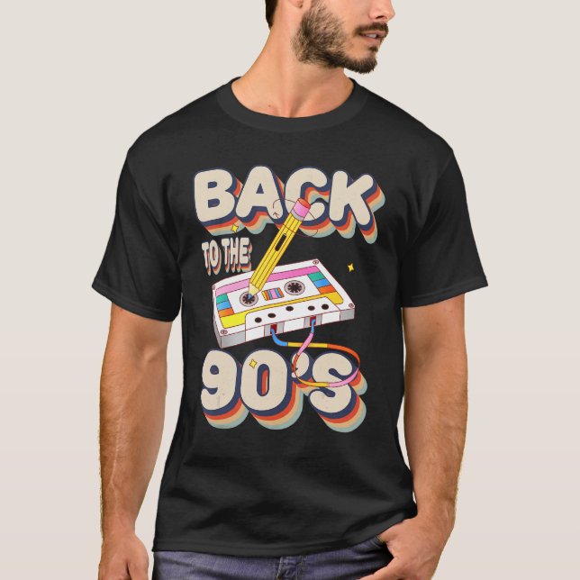 Tillbaka till 1990-talets program för kvinnor i Ma T Shirt (Framsida)