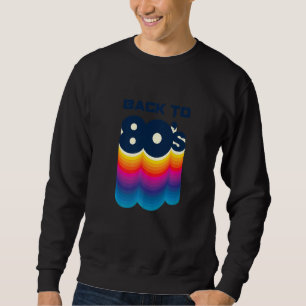 Tillbaka till 80:s Tees Vintage Retro I Kärlek 80' Lång Ärmad Tröja