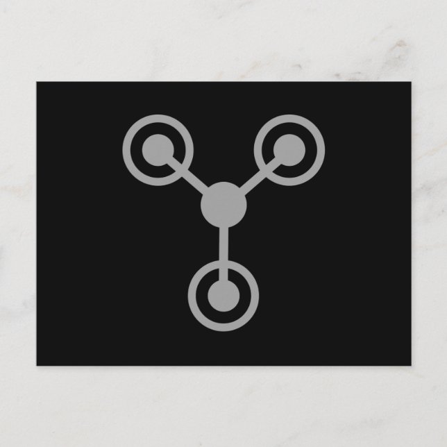 Tillbaka till 80-talet med tidsmaskin vykort (Framsida)