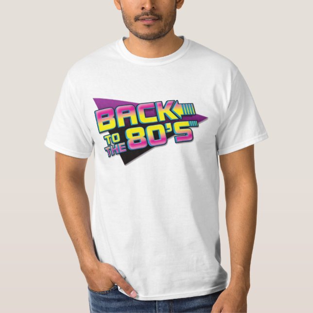 tillbaka till 80-talet t shirt (Framsida)