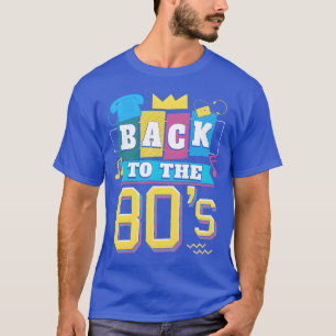 Tillbaka till 80-tals festtema kostym familj t shirt