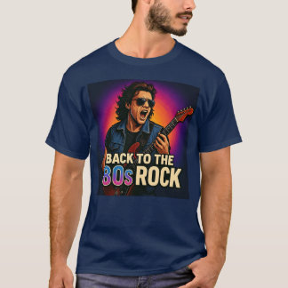 Tillbaka till 80-tals Rock Neon Legacy Collection T Shirt