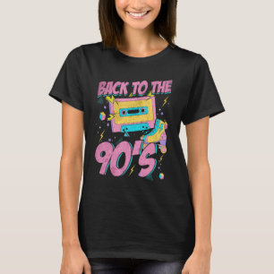 Tillbaka till 90-talet 90-tals Disco Radio Och Tec T Shirt