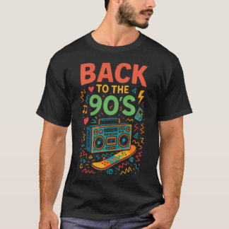 Tillbaka till 90-talet - 90-tals Retro Vintage Gam T Shirt