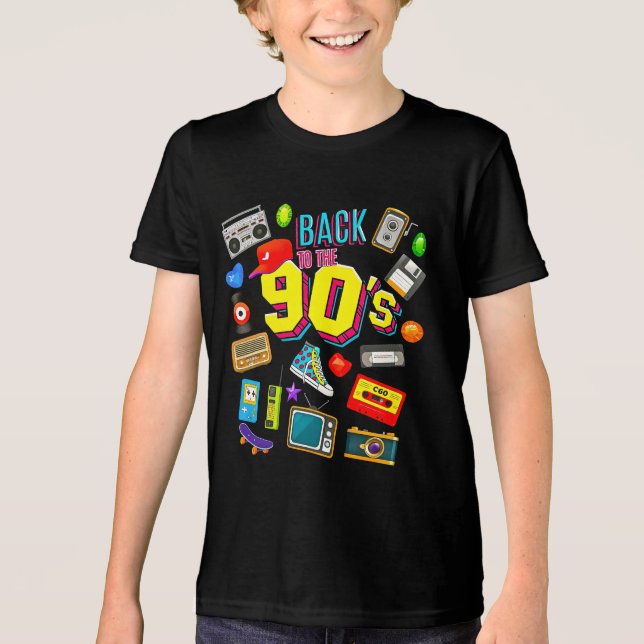 Tillbaka till 90-talet: Retro Remix Tee (Framsida)