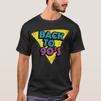 Tillbaka till 90-talet roligt t shirt
