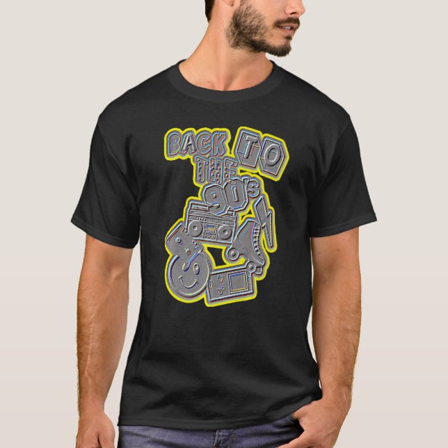Tillbaka till 90-talet t shirt (Framsida)
