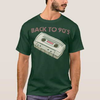 Tillbaka till 90s-kassett för blandad Vintage T Shirt