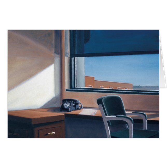 Tillbaka till arbetet 2003 hälsningskort (Framsidan Horizontal)