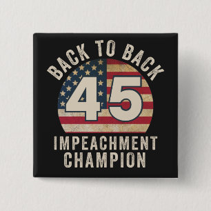 Tillbaka till Back Impeachment Champ American Flag Knapp