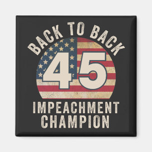Tillbaka till Back Impeachment Champ American Flag Magnet