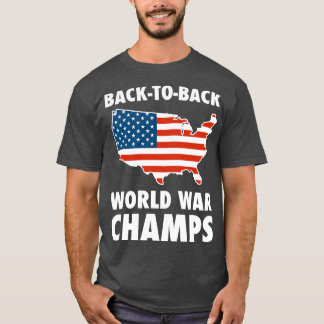 Tillbaka till Back WorldChamps USA T Shirt
