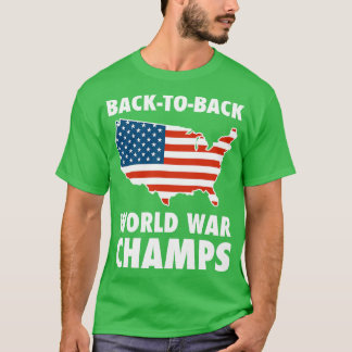 Tillbaka till Back WorldChamps USA T Shirt