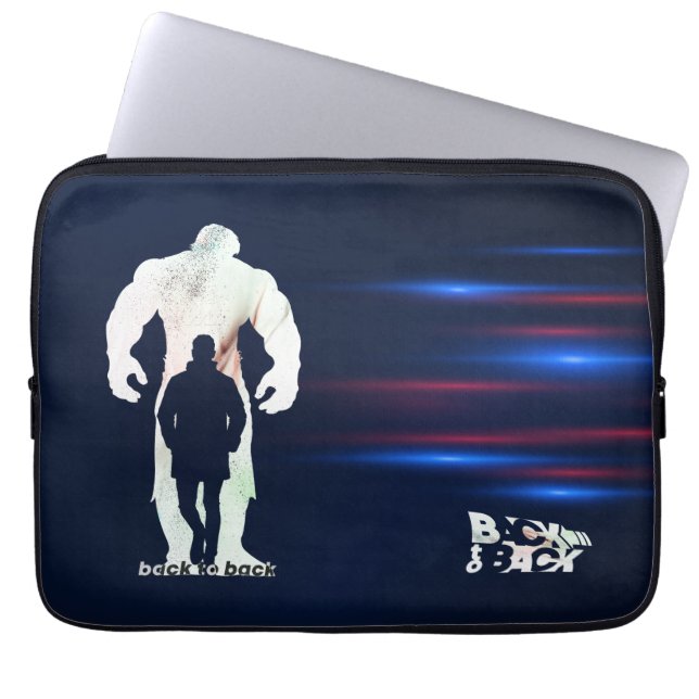 Tillbaka till Bakåt | Laptop sleeve 13 tum (Framsidan)
