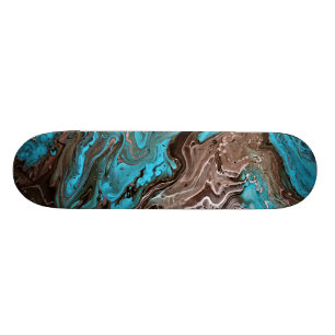 "Tillbaka till blåttflodarmen", Mini Skateboard Bräda 18,5 Cm
