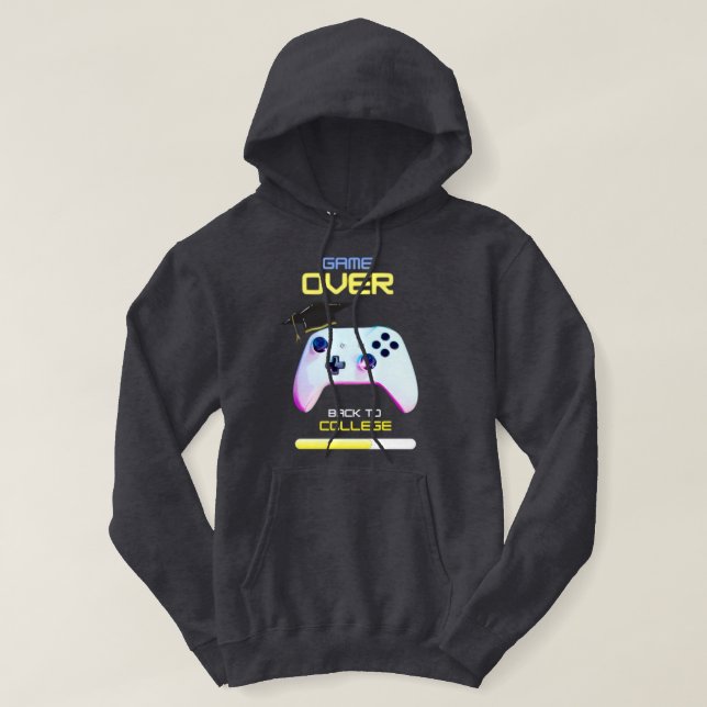 tillbaka till college hoodie (Design framsida)