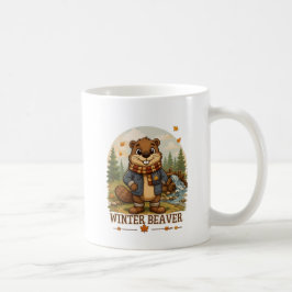 Tillbaka till dammen! Söt bäver kaffemugg | Mysig 