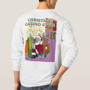 Tillbaka till den vita, långa skjortan av Casino S T Shirt