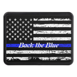 Tillbaka till det blå, blå Flagga med släpvagn. Dragkroksskydd