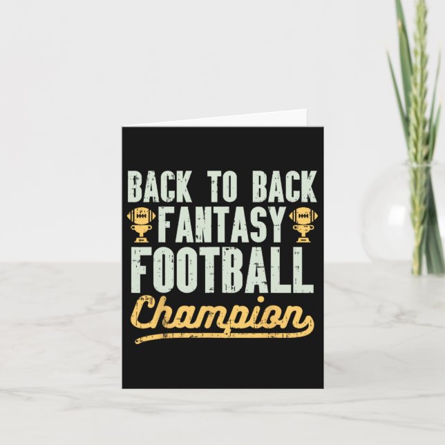 Tillbaka till Fantasy Football Champion Gridiron L Kort (Framsida)