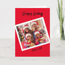 Tillbaka till fotostil, 5" x 7" vikbart kort