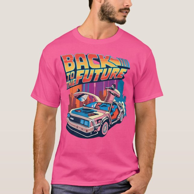 Tillbaka till framtiden t shirt (Framsida)