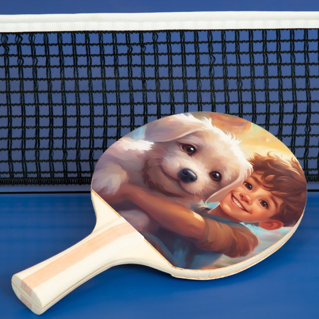 Tillbaka till fullt pingisracket (Insitu)