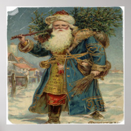 Tillbaka till Gamla konst.. Snöjul med Jultomten Poster