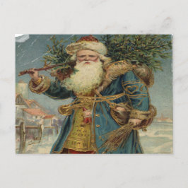 Tillbaka till Gamla konst.. Snöjul med Jultomten Vykort