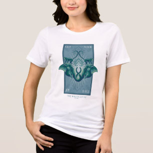 Tillbaka till glädjen - den vita lotus t shirt