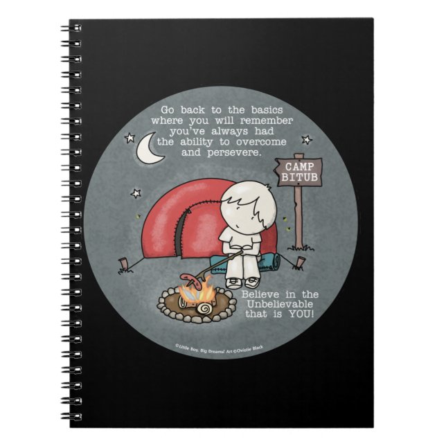 Tillbaka till grunden anteckningsbok (Framsidan)