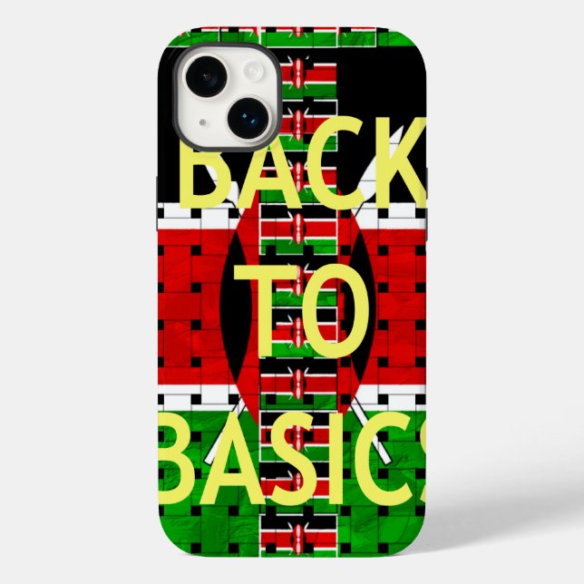 Tillbaka till Grunderna: Kenyas Flagga Theckes Wea (Baksida)