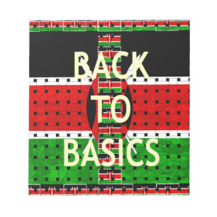 Tillbaka till Grunderna: Kenyas Flagga Theckes Wea Anteckningsblock