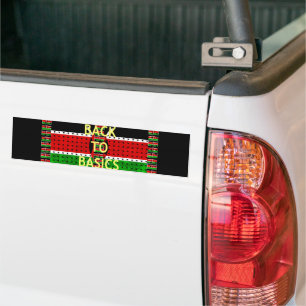 Tillbaka till Grunderna: Kenyas Flagga Theckes Wea Bildekal