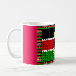 Tillbaka till Grunderna: Kenyas Flagga Theckes Wea Kaffemugg